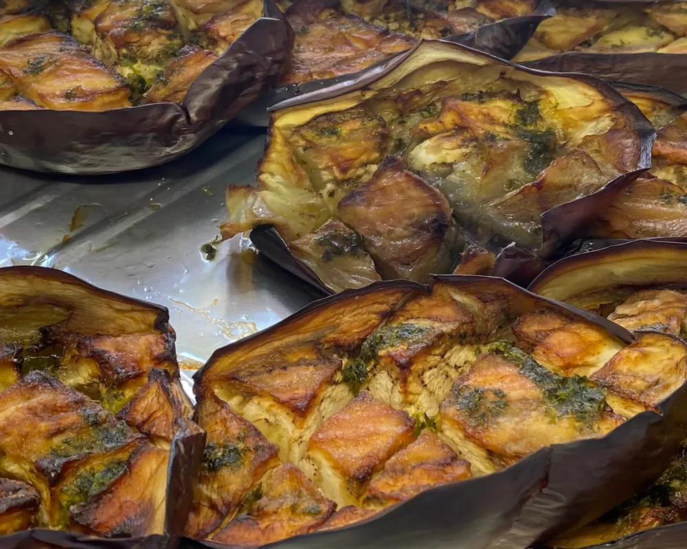 Gastronomia: immagine esempio melanzane al forno