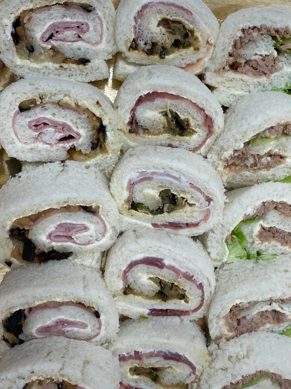 Catering: nella foto un esempio di salati